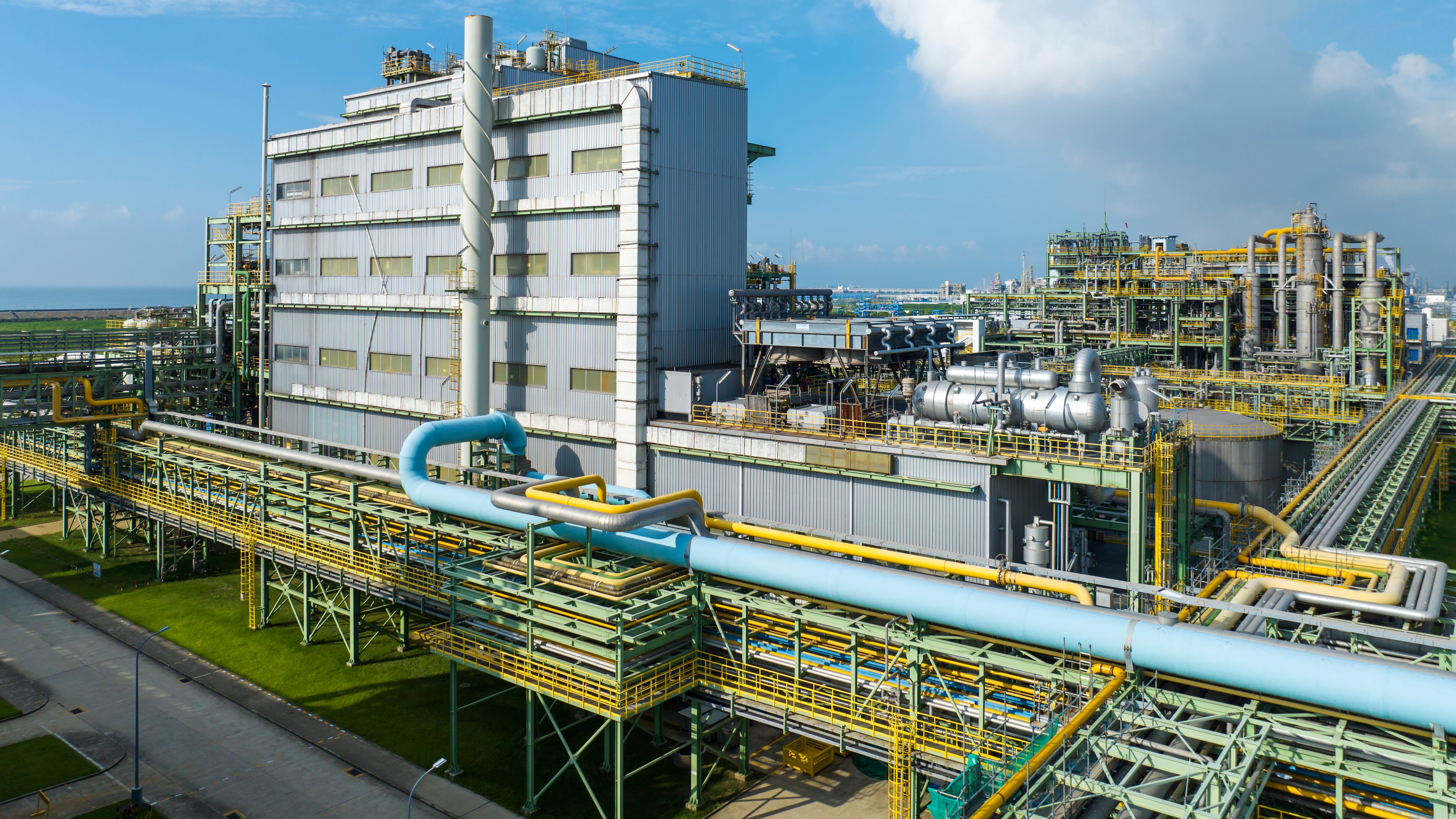 a chemical factory